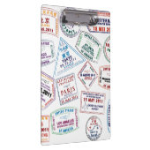 Porte-bloc Motif de tampon de passeport Imprimer (Swatch)