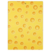 Porte-bloc Motif de texture au fromage suisse (Dos)