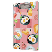 Porte-bloc Motif de tomate et d'oeufs au plat (Gauche)