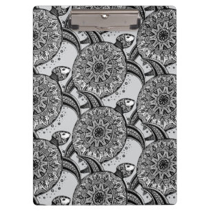 Porte-bloc Motif de tortue de style