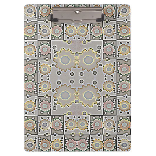 Porte-bloc Motif de tournesols moderne (Devant)