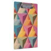 Porte-bloc Motif de triangle géométrique gras (Swatch)
