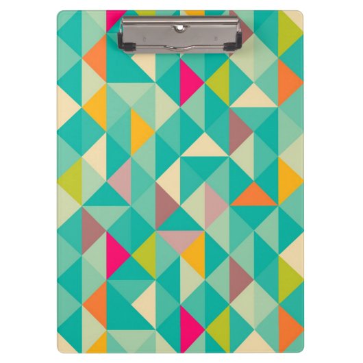 Porte-bloc Motif de triangles (Devant)