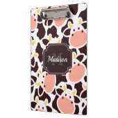 Porte-bloc Motif de vache mûre (Gauche)