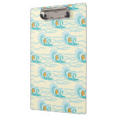 Porte-bloc Motif de vagues mou (Gauche)