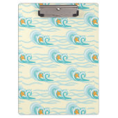 Porte-bloc Motif de vagues mou (Devant)