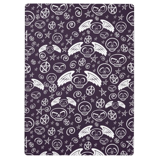 Porte-bloc Motif de "vaudou" (Dos)