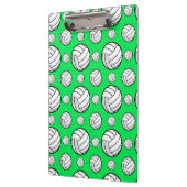 Porte-bloc Motif de volley-ball Neon Green (Gauche)