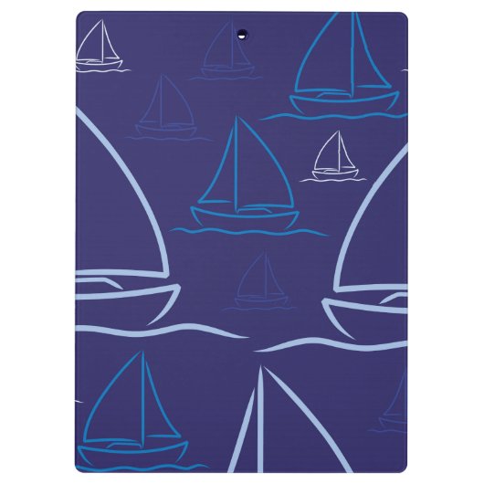 Porte-bloc Motif de yacht (Dos)
