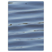 Porte-bloc Motif d'eau bleu (Dos)