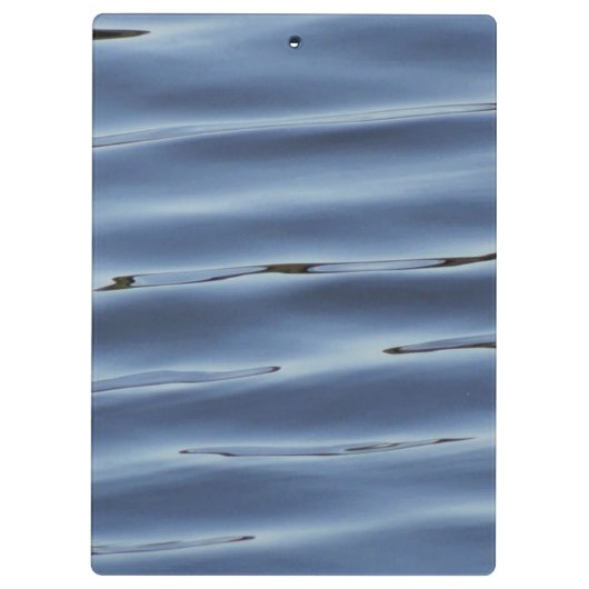 Porte-bloc Motif d'eau bleu (Dos)