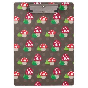 Porte-bloc motif d'enfants de champignon