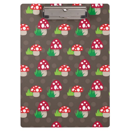 Porte-bloc motif d'enfants de champignon (Devant)