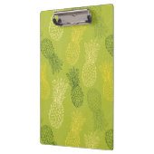 Porte-bloc Motif d'ensemble d'ananas sur le vert (Gauche)