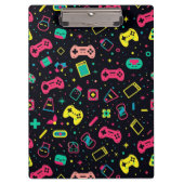 Porte-bloc Motif des contrôleurs de jeu vidéo (Devant)