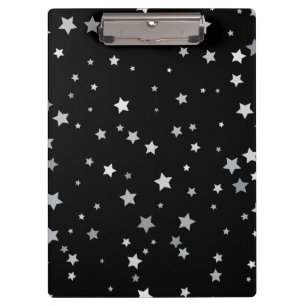 Porte-bloc Motif des étoiles d'argent mignonnes   Toute coule