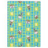 Porte-bloc Motif des expériences de laboratoire de Dexter (Dos)