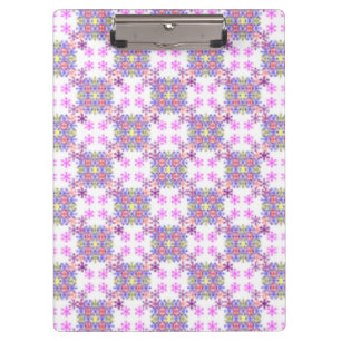 Porte-bloc Motif D'ÉTOILES PURPLE