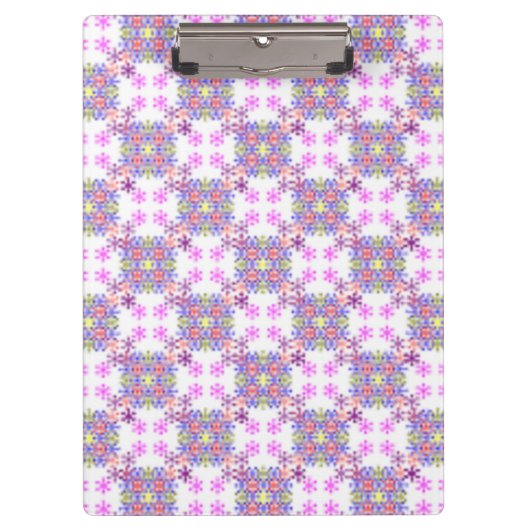 Porte-bloc Motif D'ÉTOILES PURPLE (Devant)