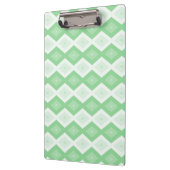 Porte-bloc Motif diamant vert pomme (Gauche)