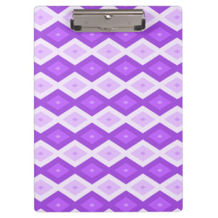 Porte-bloc Motif diamant violet clair