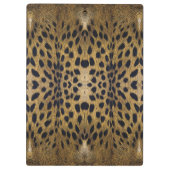 Porte-bloc Motif d'impression Cheetah (Dos)