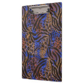 Porte-bloc Motif d'impression Leopard et Zebra (Gauche)