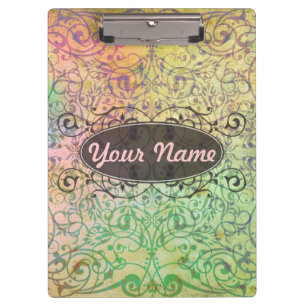 Porte-bloc Motif d'ornement d'art antique pour votre concepti