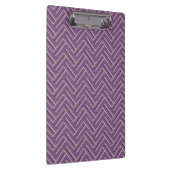 Porte-bloc Motif double tissage Mauve stripes (Swatch)