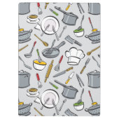 Porte-bloc Motif d'outils de cuisine (Dos)