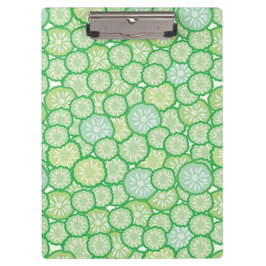 Porte-bloc Motif drôle de concombre (Devant)