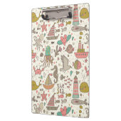 Porte-bloc Motif drôle d'été avec des bateaux (Gauche)