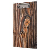 Porte-bloc Motif du grain de bois (Gauche)