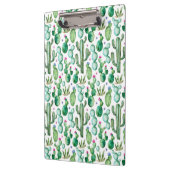 Porte-bloc Motif d'usines de cactus d'aquarelle (Gauche)