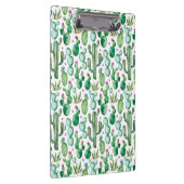 Porte-bloc Motif d'usines de cactus d'aquarelle (Swatch)