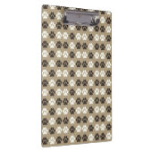 Porte-bloc Motif Empreinte de Patte Terre Sable (Swatch)
