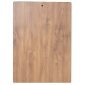 Porte-bloc Motif en bois foncé (Dos)
