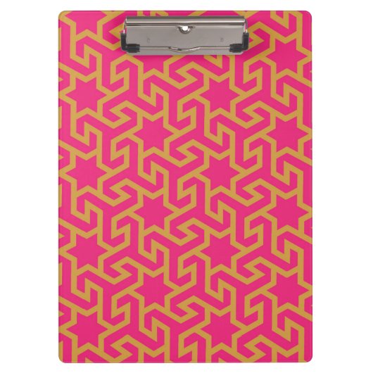 Porte-bloc Motif en forme d'étoile arabe (Devant)