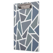 Porte-bloc Motif en mosaïque gris bleu (Gauche)