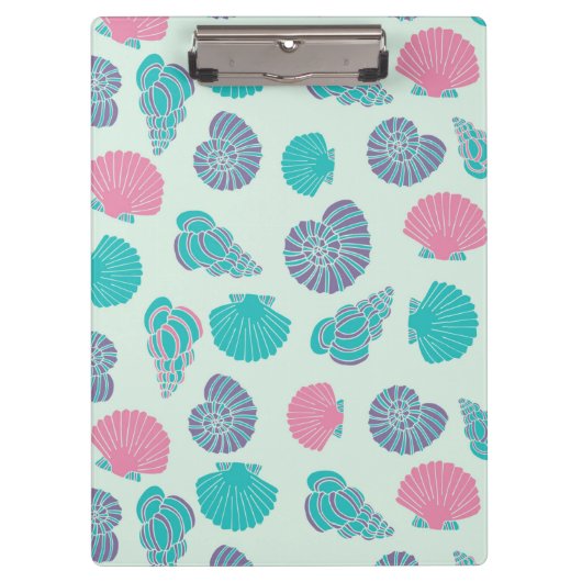 Porte-bloc Motif en pastel 1 de coquillage (Devant)