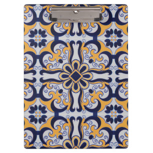 Porte-bloc Motif en tuiles portugaises