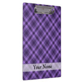 Porte-bloc Motif en vichy violet (Swatch)