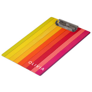 Porte-bloc Motif esthétique aux couleurs vives