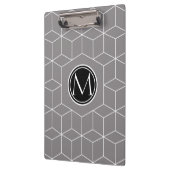 Porte-bloc Motif et monogramme du cube de titane (Gauche)