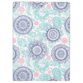 Porte-bloc Motif ethnique de Paisley (Dos)