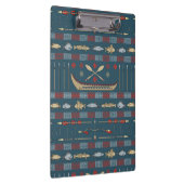 Porte-bloc Motif ethnique de pêche (Swatch)