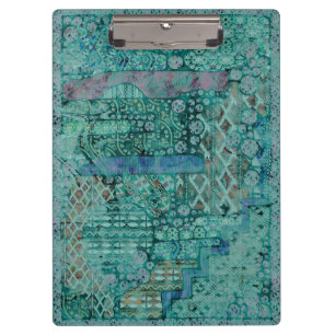 Porte-bloc Motif ethno abstrait - Art folklorique 2