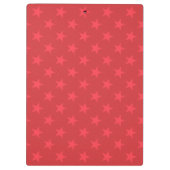 Porte-bloc Motif étoile rouge (Dos)