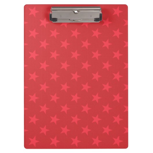 Porte-bloc Motif étoile rouge (Devant)