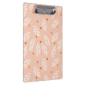 Porte-bloc Motif Feuille moderne Apricot rose (Swatch)